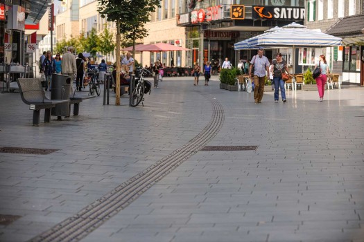 Bergisch Gladbach (DE), Voetgangerszone, Boulevard Finoverde.