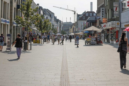 Bergisch Gladbach (DE), Voetgangerszone, Boulevard Finoverde.