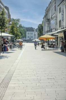 Bergisch Gladbach (DE), Voetgangerszone, Boulevard Finoverde.