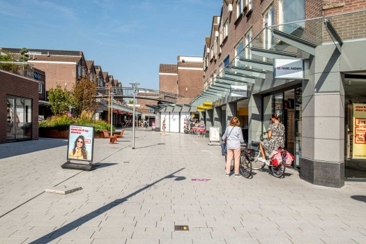 Hellevoetsluis, Voetgangerszone, Boulevard Zandbeige.