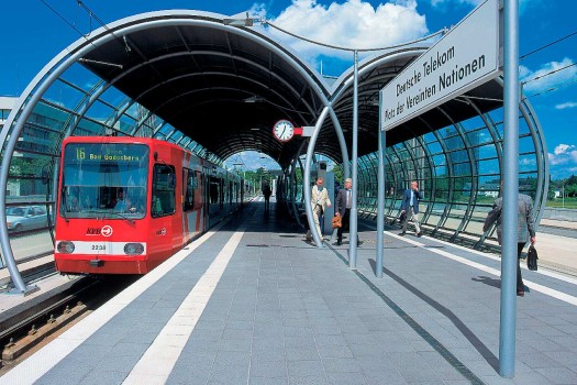 Siegburg (DE), Station, Boulevard Grassano.