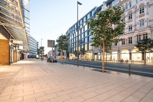 Hamburg (DE), Opernboulevard, Boulevard Zandbeige.