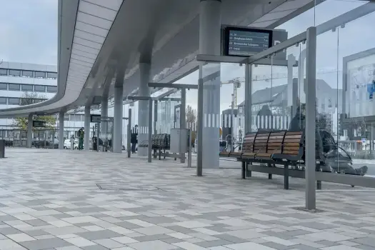 Remscheid (D), Busstation, Corio Kleur 12.01, 12.05 en 14.01.