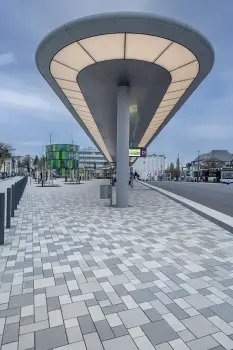 Remscheid (D), Busstation, Corio Kleur 12.01, 12.05 en 14.01.