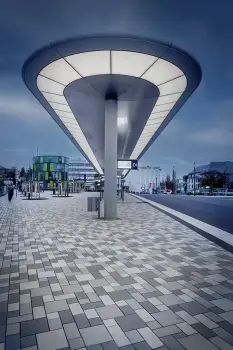 Remscheid (D), Busstation, Corio Kleur 12.01, 12.05 and 14.01.