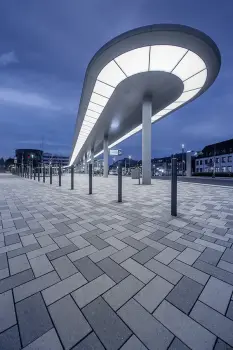 Remscheid (D), Busstation, Corio Kleur 12.01, 12.05 en 14.01.