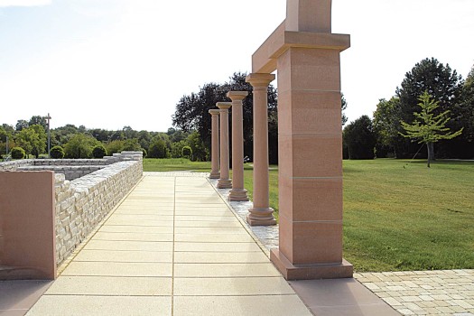 Heitersheim (DE), Romeinmuseum Villa Urbana, La Linia Zandbeige.