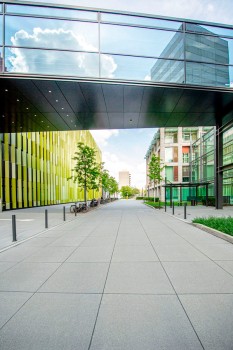 Köln (DE), Unikliniek, La Linia Granietgrijs en Granietdonkergrijs.