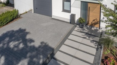 Senzo Terrassenplatte Beige Hauszugang Pflaster 2566 012