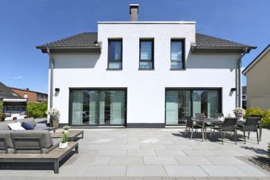 Soreno Terrassenplatte Terrasse Platte Grau Hell Granit 2510 164