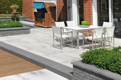 Umbriano Terrassenplatte Stufe Elegant 2213 087