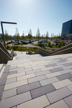 Nijmegen, Station Goffert, Palladio Tinten 11.05, 13.01 en 13.05.